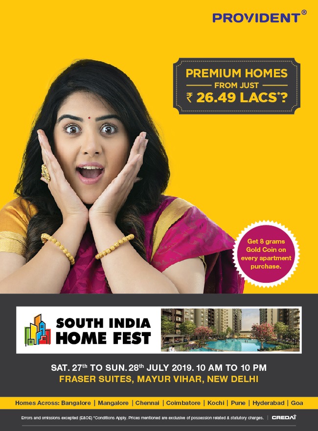 Provident South India Home Fest in New Delhi